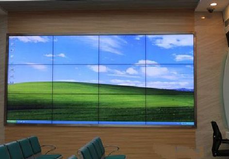 开江液晶拼接屏的另类用法。